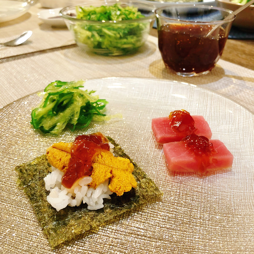 Kanten Ponzu Gelée (寒天ポン酢ジュレ)