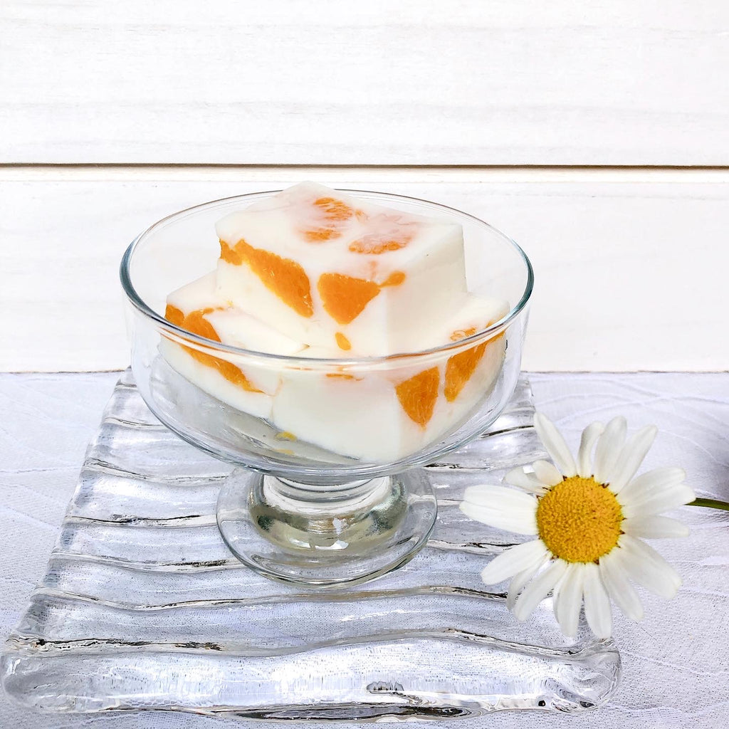 Mandarin Orange Milk Kanten (みかん牛乳寒天)