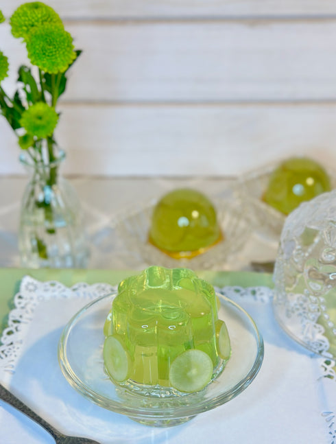 WHITE (Muscat) GRAPE KANTEN JELLY MIX (白ブドウ寒天ゼリーミックス)