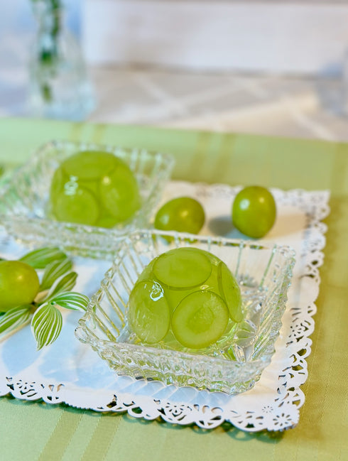 WHITE (Muscat) GRAPE KANTEN JELLY MIX (白ブドウ寒天ゼリーミックス)