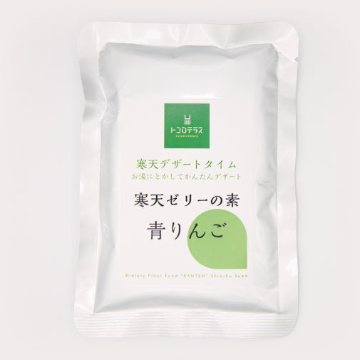 GREEN APPLE KANTEN JELLY MIX (青りんご寒天ゼリーミックス)