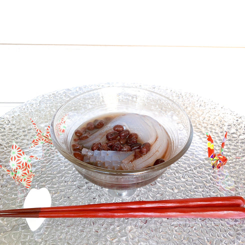 TOKOROTEN SET ところてんセット(天突き棒&粉寒天4g×5) sample image from Kanten Canada