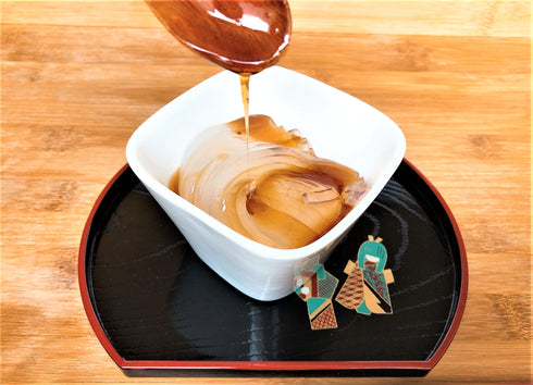 TOKOROTEN SET ところてんセット(天突き棒&粉寒天4g×5) sample image from Kanten Canada