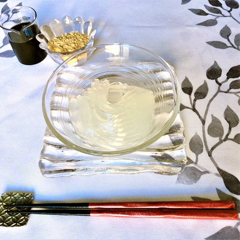 TOKOROTEN SET ところてんセット(天突き棒&粉寒天4g×5) sample image from Kanten Canada