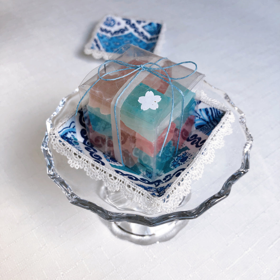 [Exclusive Cartonnage Tray] Kanten Crystal Candies 琥珀糖 (Kohakutou)