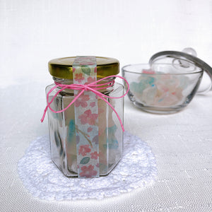 Kanten Crystal Candies 琥珀糖 (Kohakutou) 4oz Glass Jar